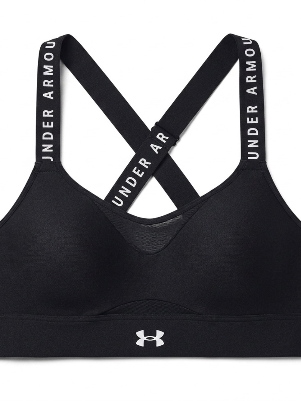 Under Armour Women's Black Sports Bra High Support Fitted Size XS NWT